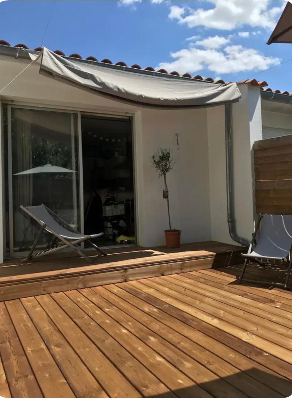 Charmante Maison De Ville Avec Terasse Intime La Rochelle  Luaran gambar