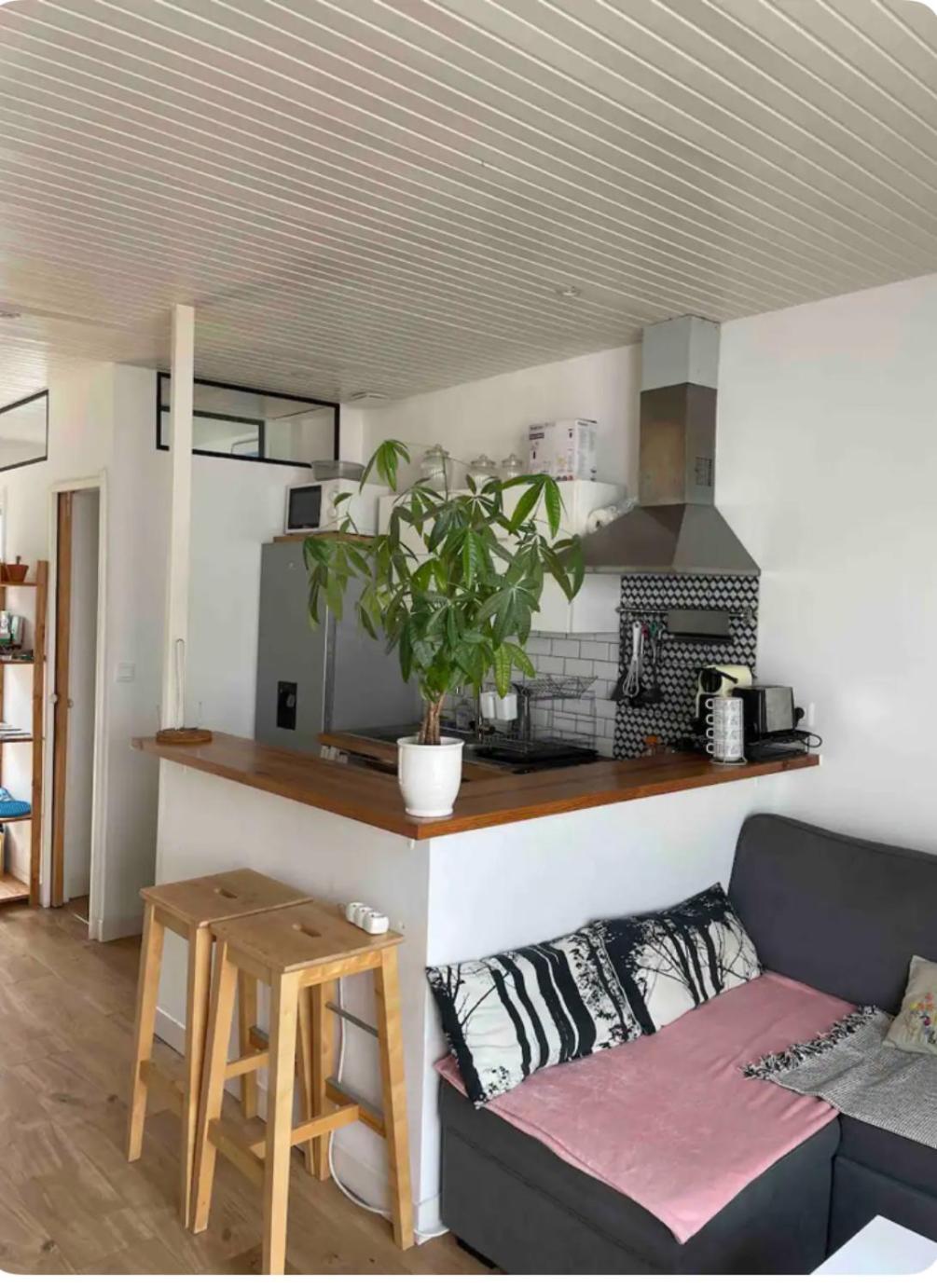 Charmante Maison De Ville Avec Terasse Intime La Rochelle  Luaran gambar